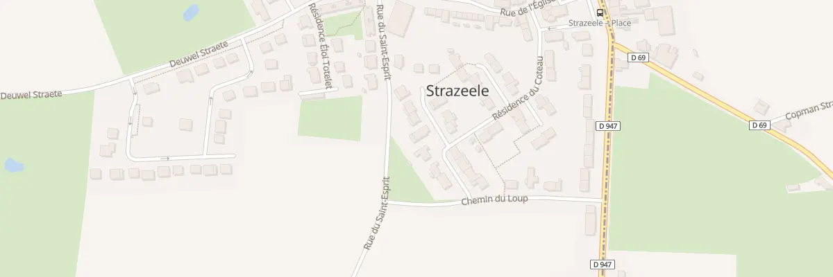 Plan du 32 Res du Coteau à Strazeele