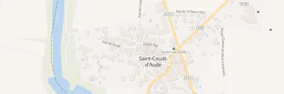 Plan du 9 Gr Grand Rue à Saint-Couat-d’Aude