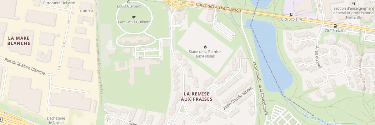 Plan du 5 All Gde All des Impressionnist à Noisiel