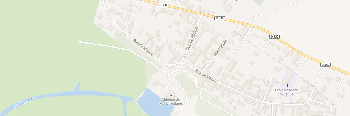 Plan du 33 Rue de Meaux à Mont-l’Évêque