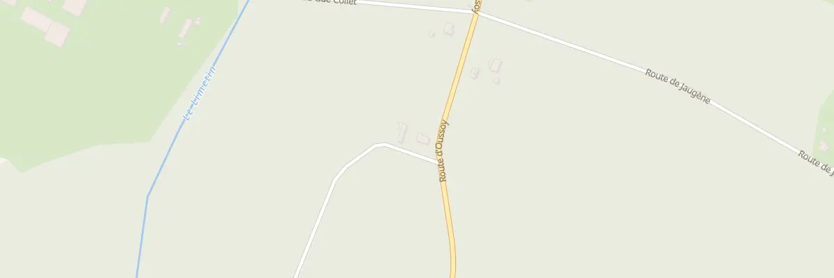 Plan du 92 Rte d’Oussoy à Lombreuil