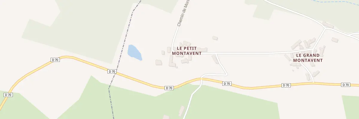 Plan du 5009 Le Petit Montavent à Haut-Bocage