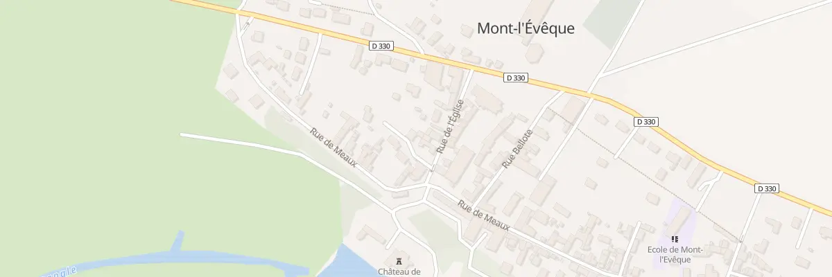 Plan du 7 Rue de l’Eglise à Mont-l’Évêque