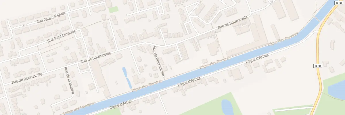Plan du 67 Rue Bournoville à Merville