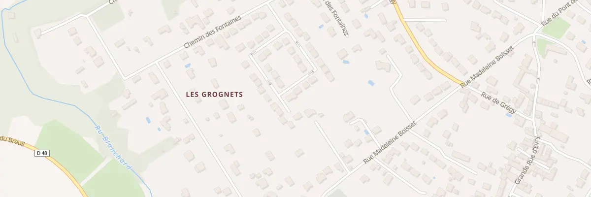 Plan du 25 All des Pommiers à Évry-Grégy-sur-Yerre