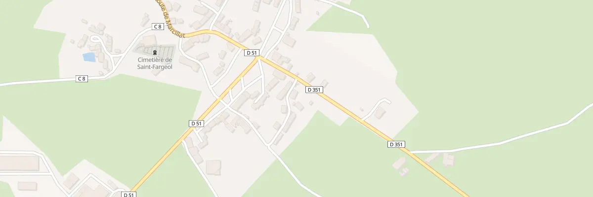 Plan du 1 Rue de Charly à Saint-Fargeol