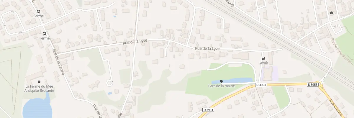 Plan du 281 Rue de la Lyve au Mée-sur-Seine