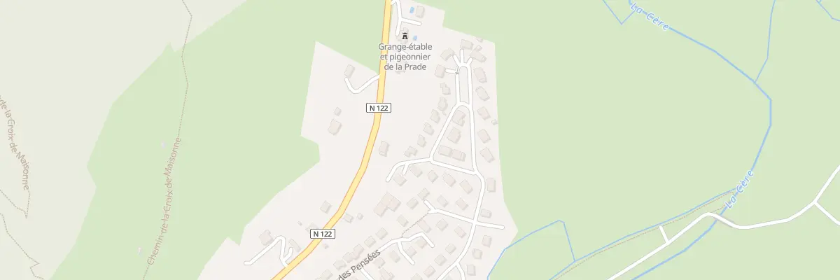 Plan du 16 Rue des Chênes à Vic-sur-Cère