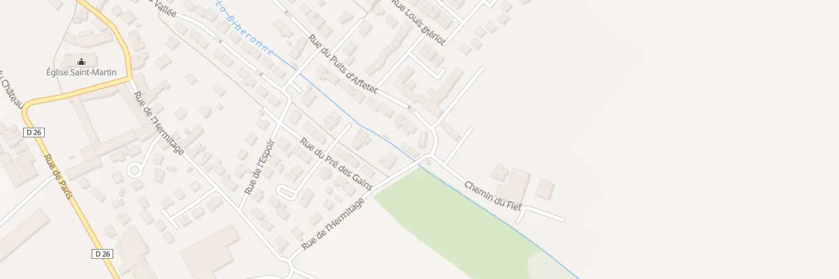 Plan du 34 Rue du Puits d’Affetet à Moussy-le-Vieux