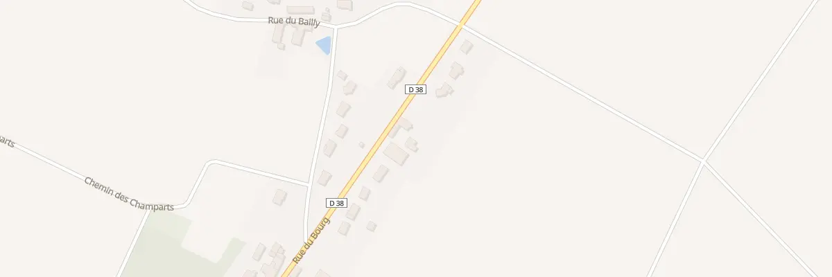 Plan du 23 Rue du Bourg à Villevoques
