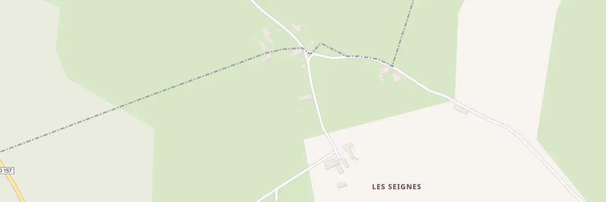 Plan du 22 Les Seignes à Vallon-en-Sully
