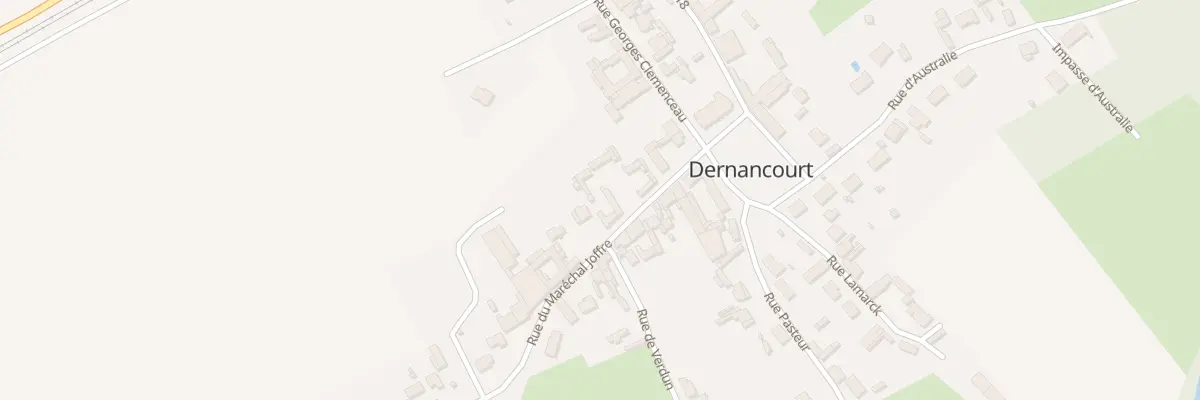 Plan du 8 Rue du Maréchal Joffre à Dernancourt