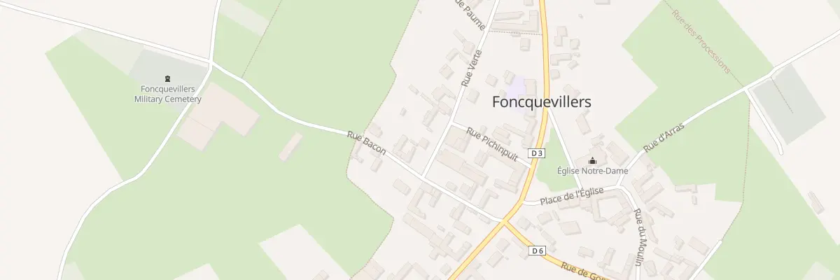 Plan du 3 Rue Verte à Foncquevillers