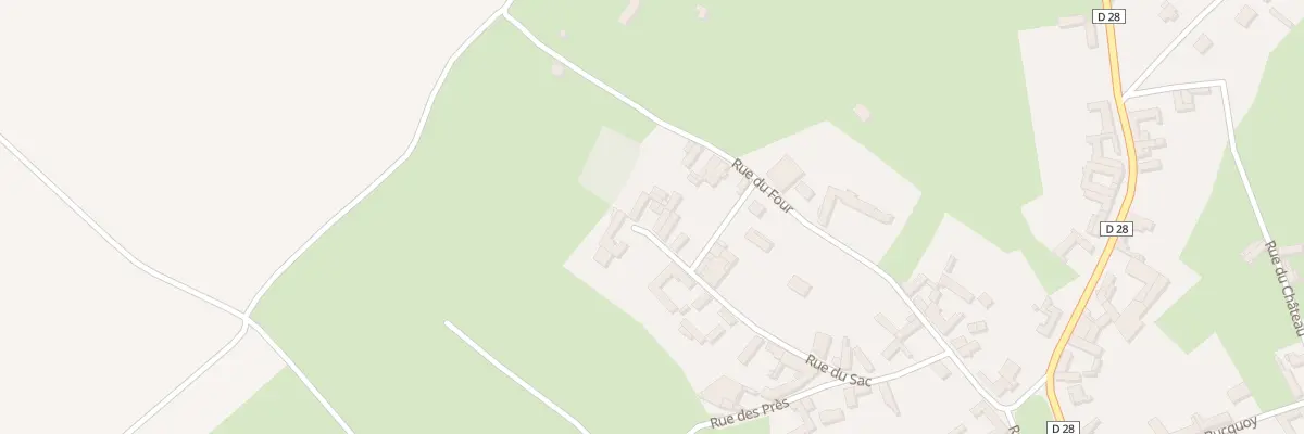 Plan du 13 Rue du Sac à Hébuterne
