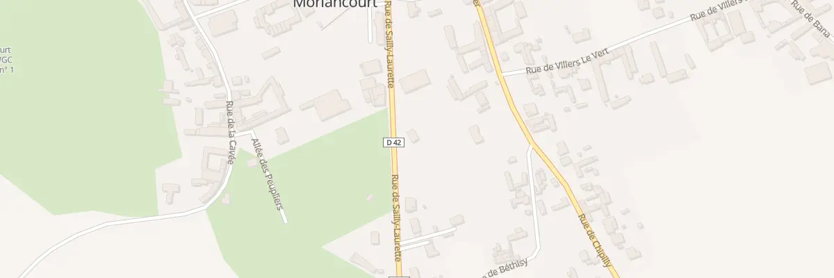 Plan du 11 Rue de Sailly-Laurette à Morlancourt