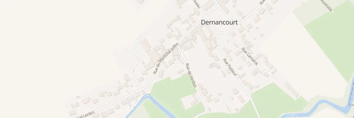 Plan du 11 Rue du Maréchal Joffre à Dernancourt