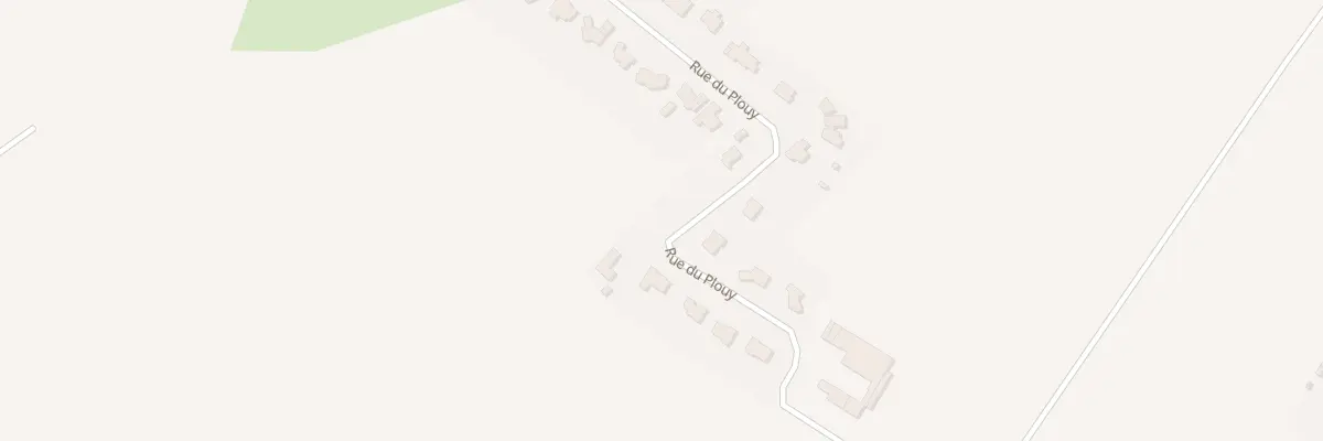 Plan du 586 Rue du Plouy à Hinges