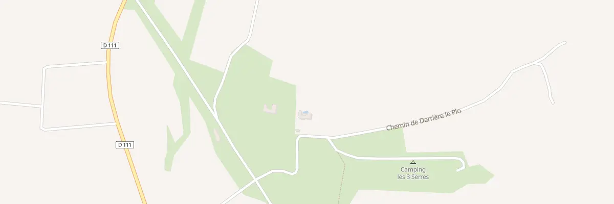 Plan de Tres Secres à Saint-Couat-d’Aude