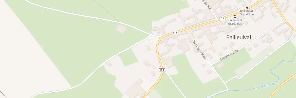 Plan du 30 Gr Grand Rue à Bailleulval