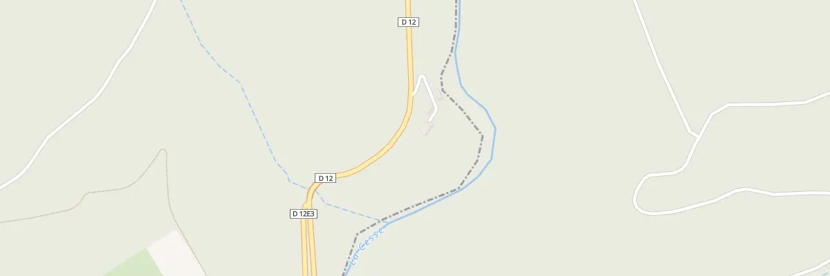 Plan du 5072 Riviere de Cesse à Ferrals-les-Montagnes
