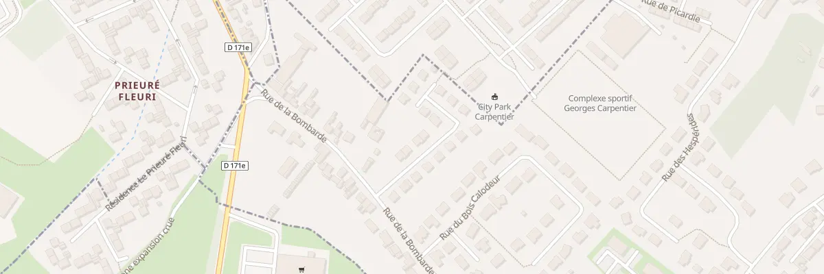 Plan du 7 Rue de l’Arc En Ciel à Verquin
