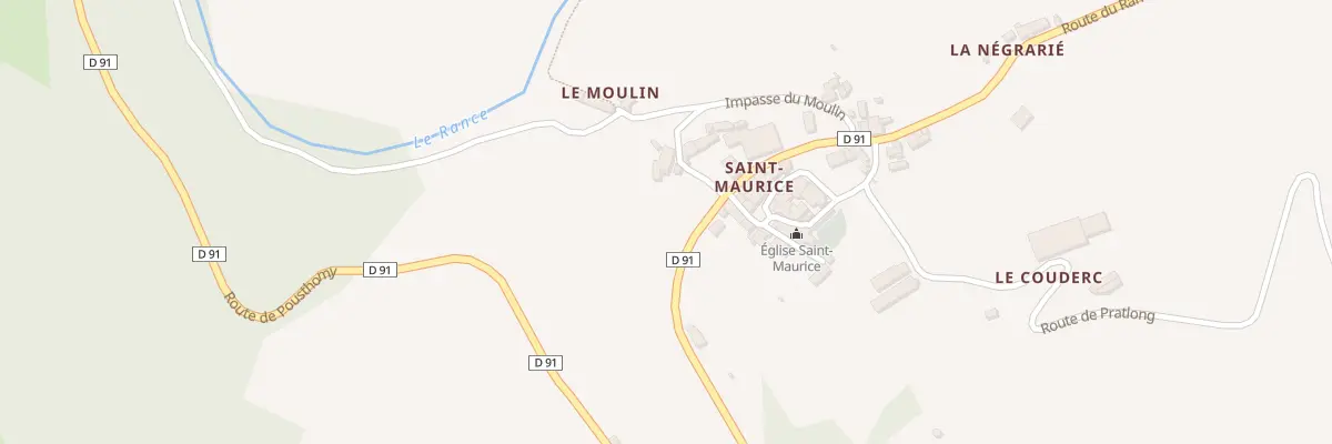 Plan du 5062 Saint Maurice à Laval-Roquecezière