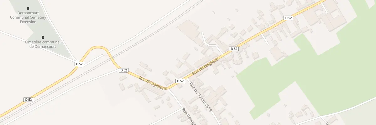Plan du 9 Rue de Belgique à Dernancourt