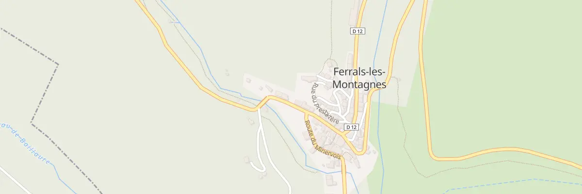 Plan du 5182 Le Village à Ferrals-les-Montagnes