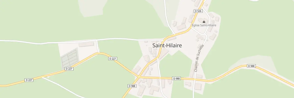 Plan du 5157 Le Bourg à Saint-Hilaire