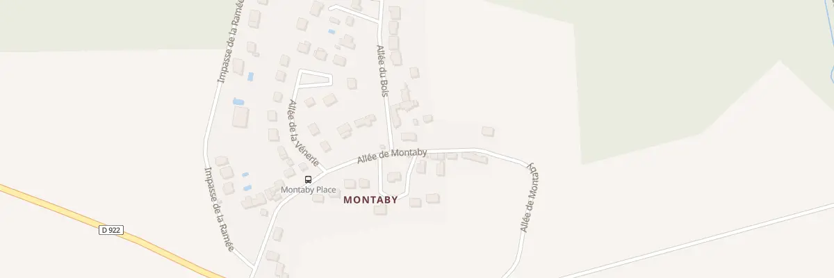 Plan du 11 All de Montaby à Mortefontaine
