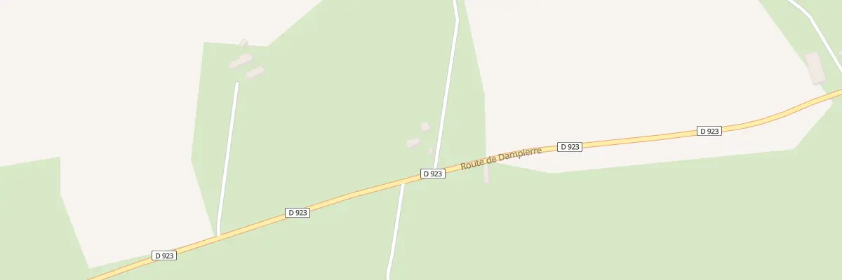 Plan du 34 Rte de Dampierre à Vailly-sur-Sauldre