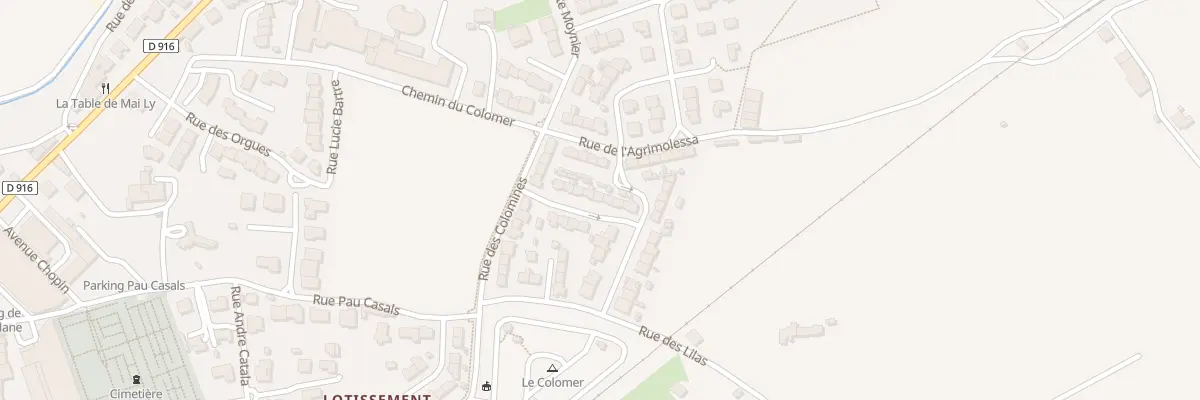 Plan du 9 Rue des Tilleuls à Ille-sur-Têt
