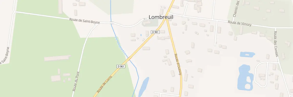 Plan du 5004 Le Bourg à Lombreuil