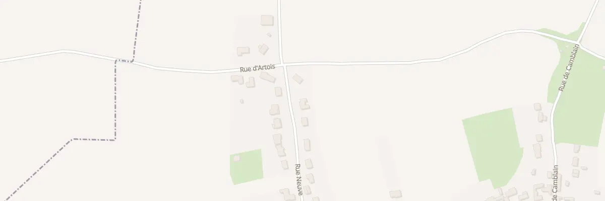 Plan du 13 Rue Neuve à Frévin-Capelle