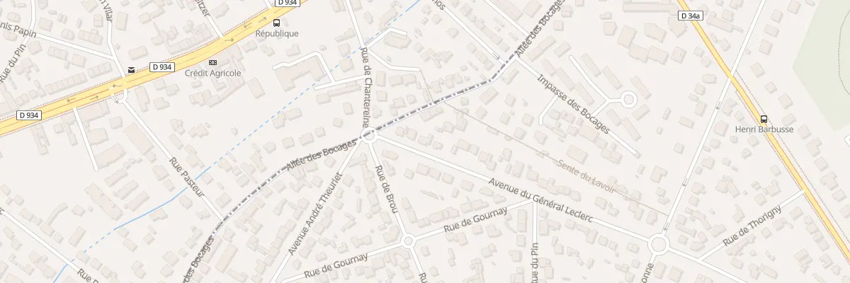 Plan du 78 Av du Génèral Leclerc à Vaires-sur-Marne