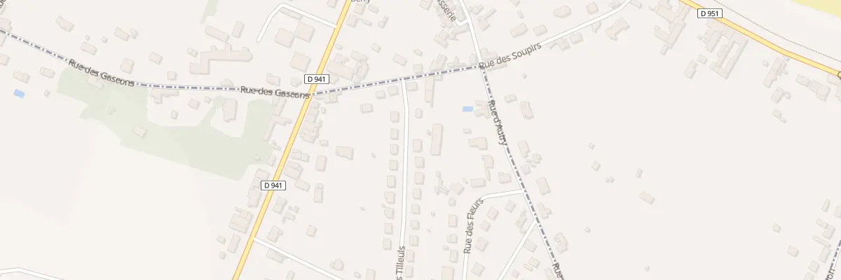 Plan du 3 Rue des Tilleuls à Poilly-lez-Gien