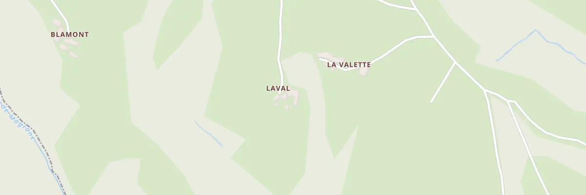Plan du 690 Laval à Sébrazac