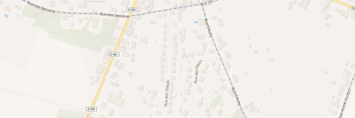 Plan du 9 Rue des Tilleuls à Poilly-lez-Gien