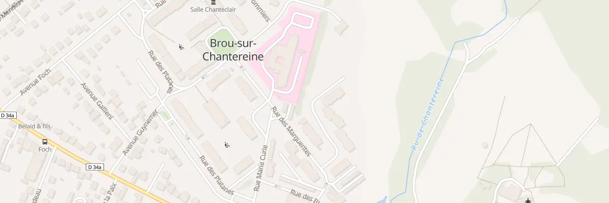 Plan du 14 Rue des Roses à Brou-sur-Chantereine