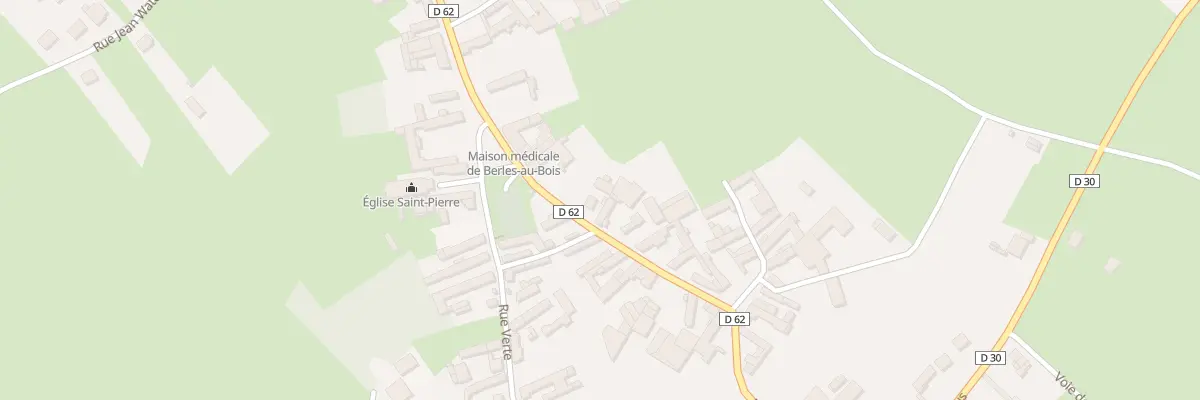 Plan du 5 Rue Camille Camus à Berles-au-Bois