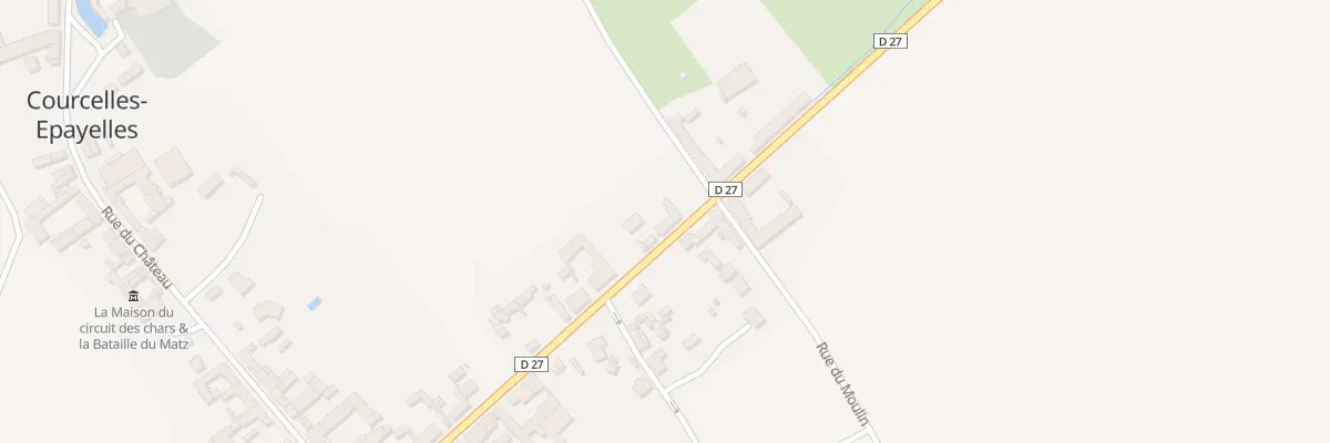 Plan du 437 Rue de la Chaussée Brunehaut à Courcelles-Epayelles