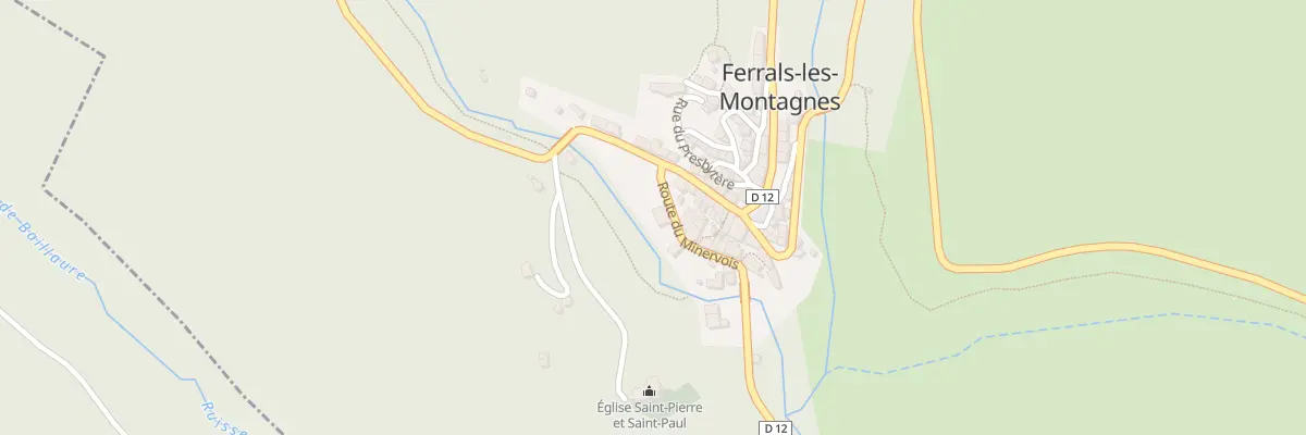 Plan du 5039 Le Village à Ferrals-les-Montagnes