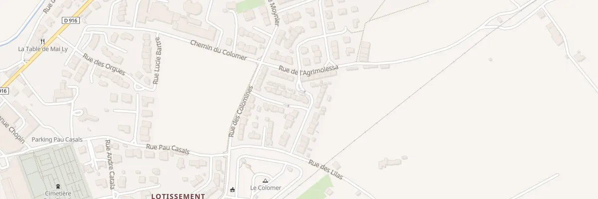 Plan du 13 Rue des Tilleuls à Ille-sur-Têt