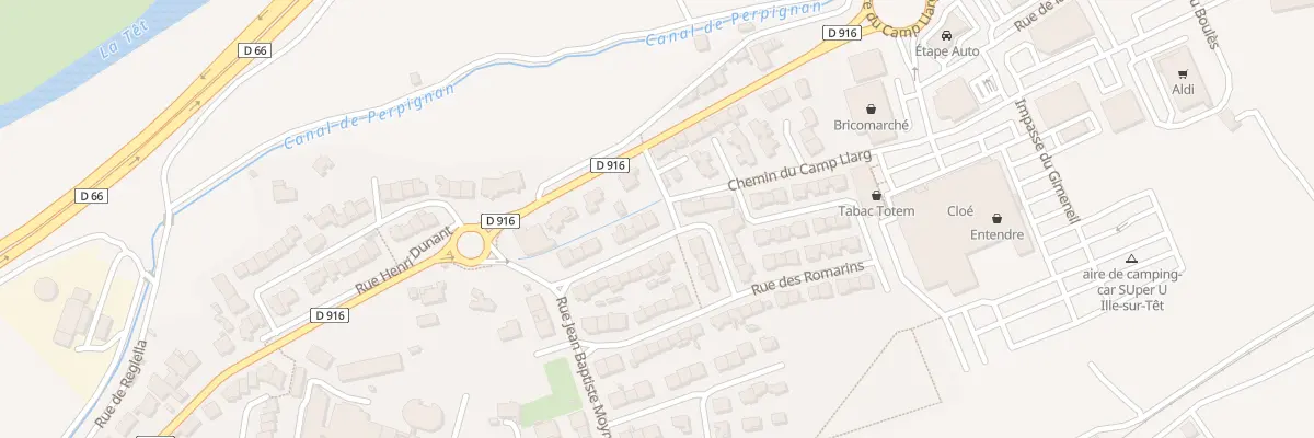 Plan du 13 Rue des Genevriers à Ille-sur-Têt