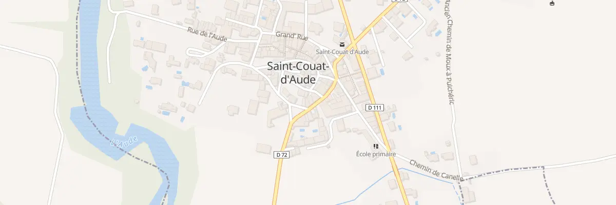 Plan du 80 Le Village à Saint-Couat-d’Aude