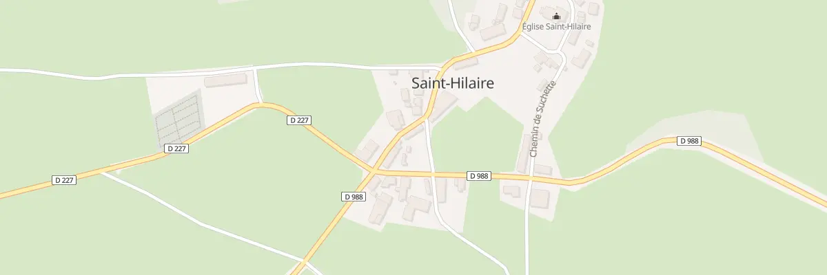 Plan du 5160A Le Bourg à Saint-Hilaire
