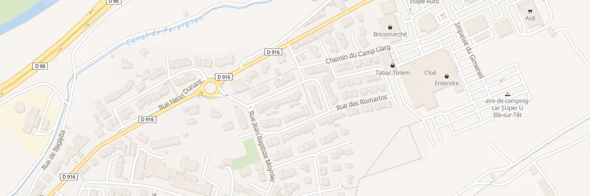 Plan du 16 Rue des Genevriers à Ille-sur-Têt