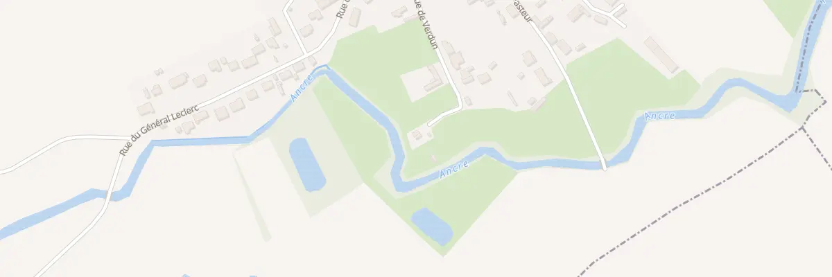 Plan du 9003 Rue de Verdun à Dernancourt