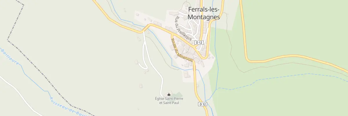Plan du 5127F Le Village à Ferrals-les-Montagnes