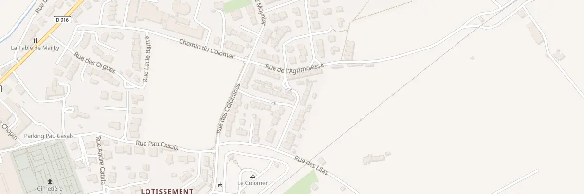 Plan du 15 Rue des Tilleuls à Ille-sur-Têt